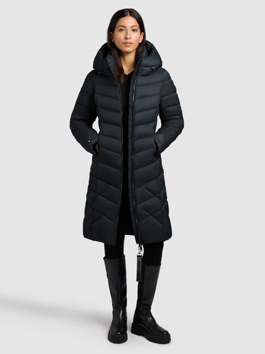 1254CO253 422POR-BLU | Coat ODANA3 PORT BLUE